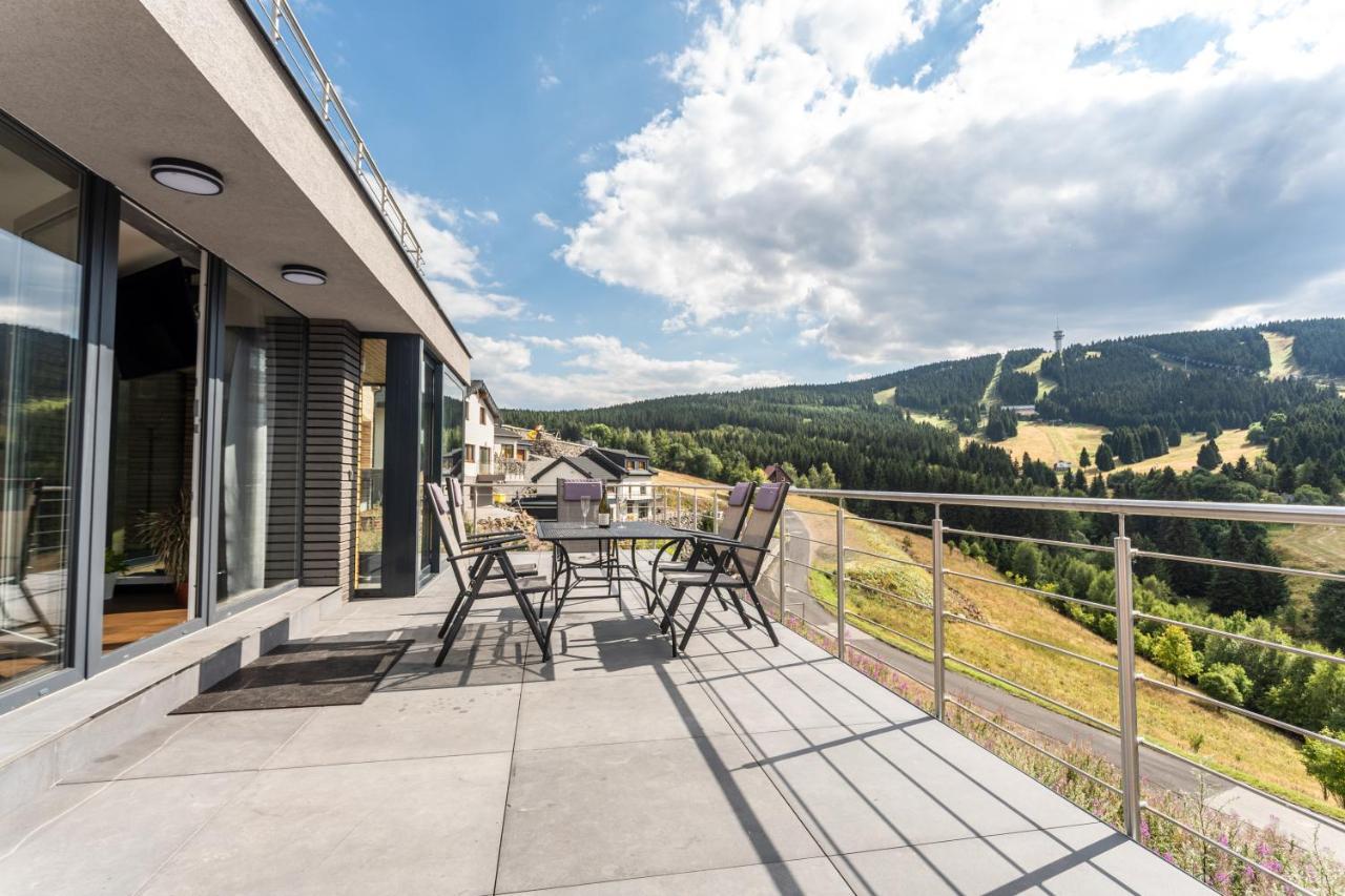 Wellness Villa Klinovec Views Loucna pod Klinovcem Luaran gambar