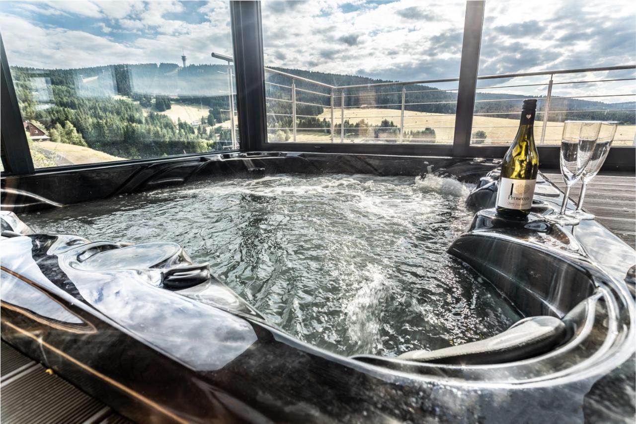 Wellness Villa Klinovec Views Loucna pod Klinovcem Luaran gambar