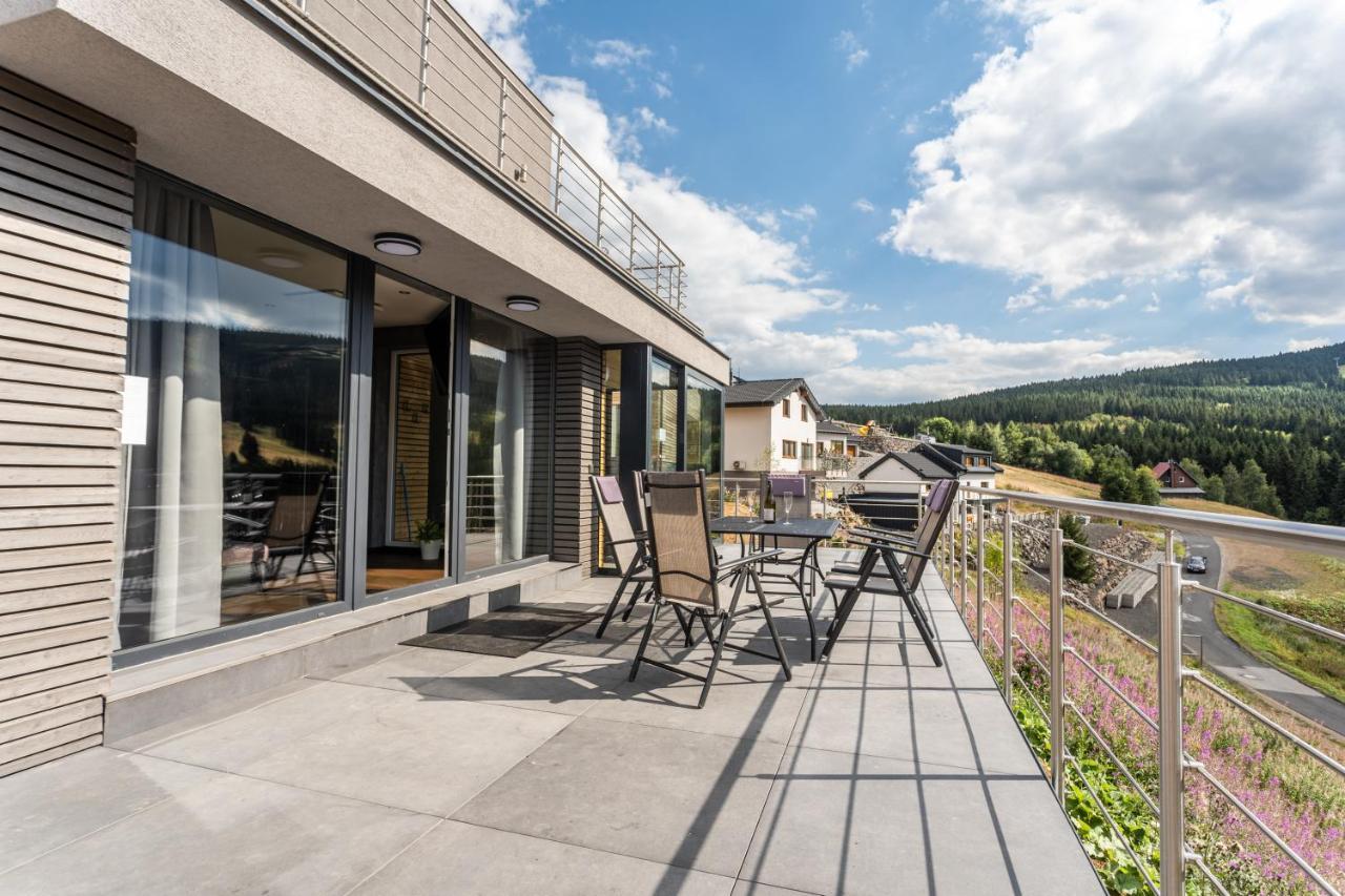 Wellness Villa Klinovec Views Loucna pod Klinovcem Luaran gambar