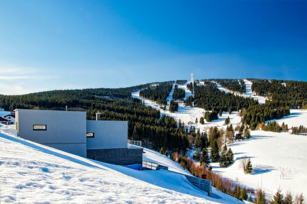 Wellness Villa Klinovec Views Loucna pod Klinovcem Luaran gambar