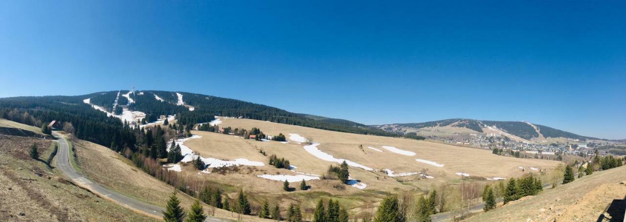 Wellness Villa Klinovec Views Loucna pod Klinovcem Luaran gambar